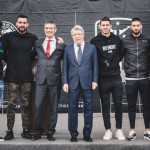 Atlético de Madrid probó el nuevo Alfa Romeo Stelvio