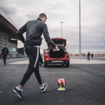 Atlético de Madrid probó el nuevo Alfa Romeo Stelvio